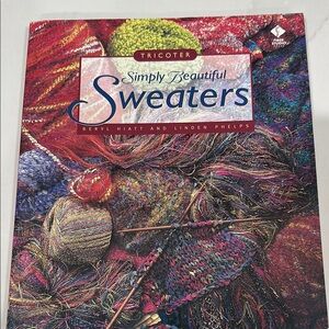 Vintage 1999 Simply Beautiful Sweaters Knitting Book